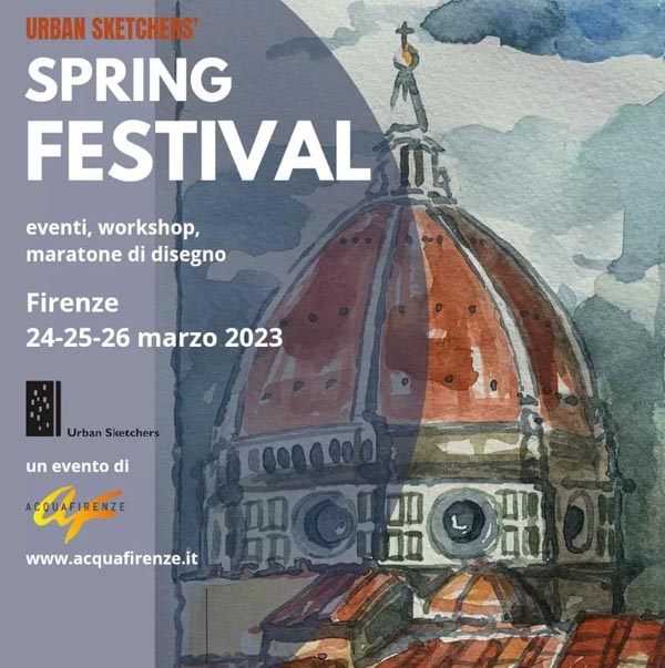 24.03-26.03 | Urban Sketchers Spring Festival Florenz