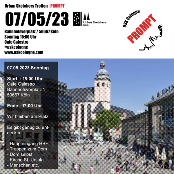 07.05.2023 | Prompt | Bahnhofsvorplatz Hbf. Köln