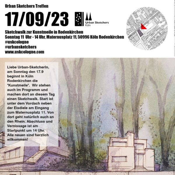 17.09.2023 | Sketchwalk Kunstmeile Rodenkirchen