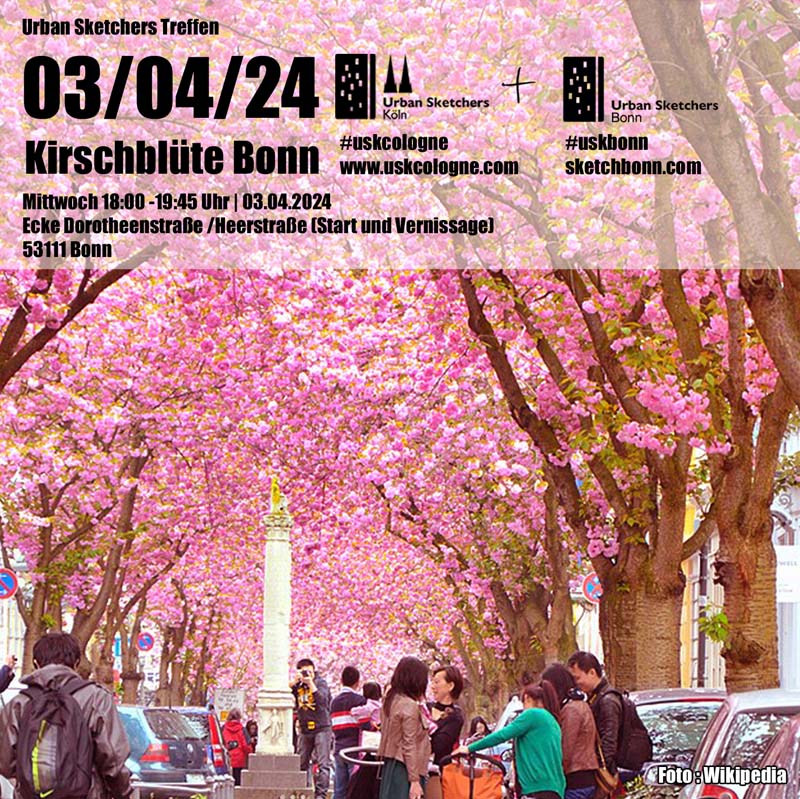 03.04.2024 | Usk Treffen Kirschblüte Bonn