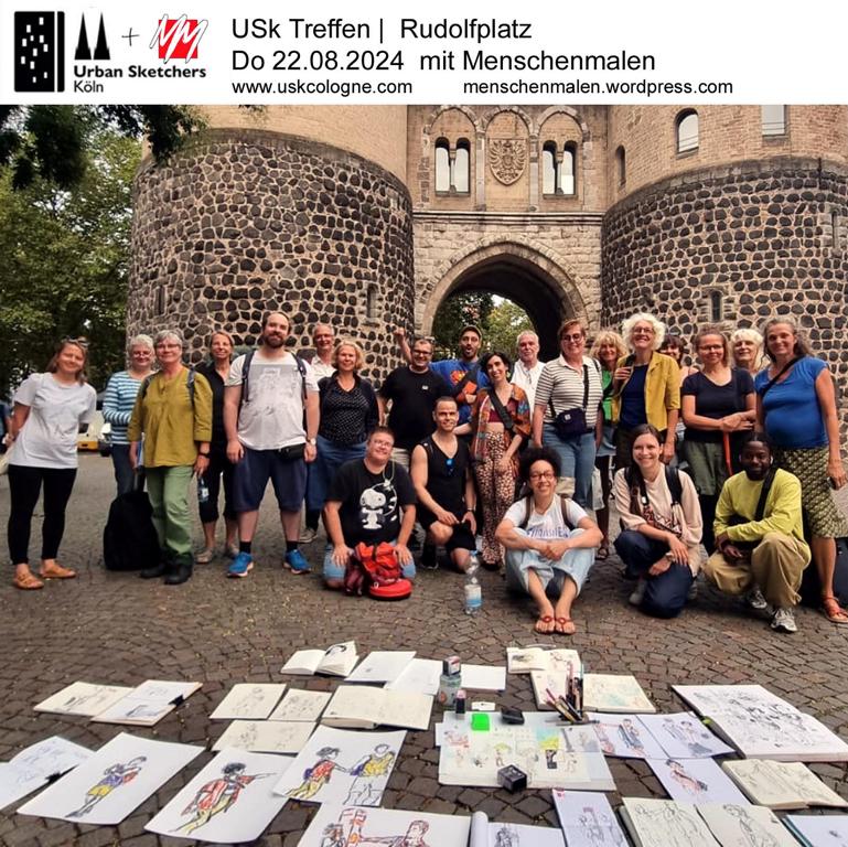 22.08.2024 | Rückblick Rudolfplatz mit MenschenMalen